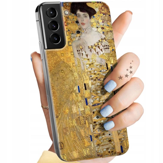 Etui Do Samsung Galaxy S21 Plus 5G Wzory Klimt Gustav Pocałunek Obudowa Samsung Electronics