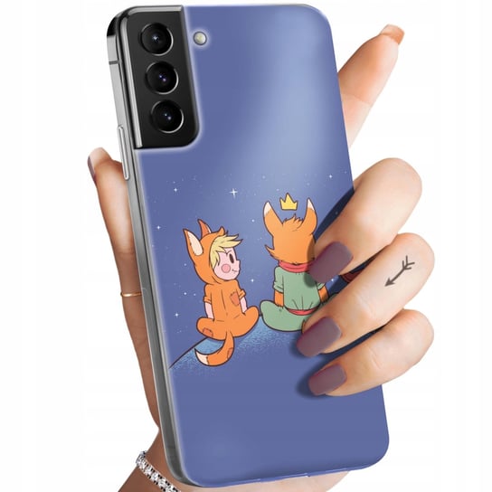 ETUI DO SAMSUNG GALAXY S21 PLUS 5G WZORY MAŁY KSIĄŻĘ LISEK RÓŻA PLANETA Samsung Electronics