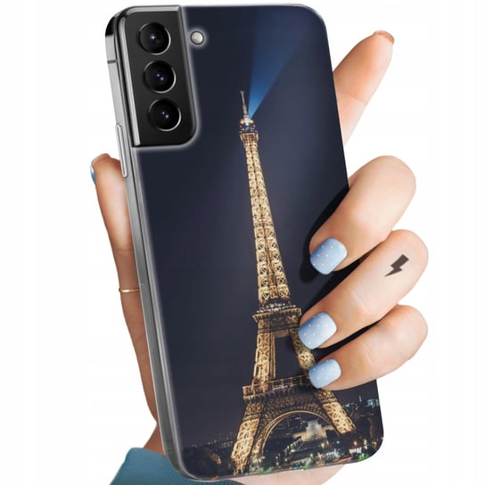 Etui Do Samsung Galaxy S21 Plus 5G Wzory Paryż Francja Eiffel Obudowa Case Samsung