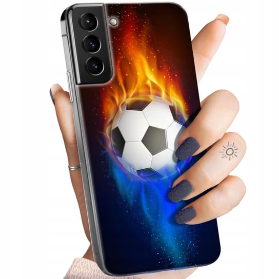Etui Do Samsung Galaxy S21 Plus 5G Wzory Sport Piłkarskie Piłka Nożna Case Samsung