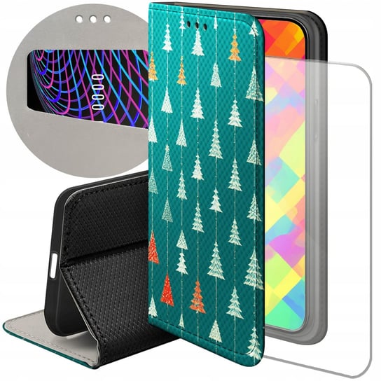 Etui Do Samsung Galaxy S21 Plus Wzory Choinka Święta Boże Narodzenie +Szkło Hello Case