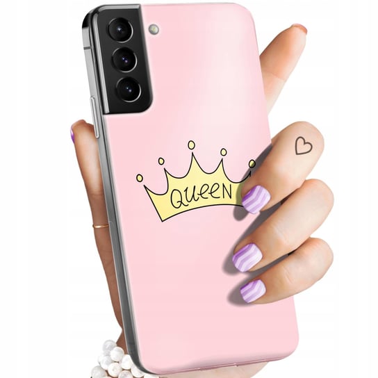 Etui Do Samsung Galaxy S21 Ultra 5G Wzory Księżniczka Queen Princess Case Samsung