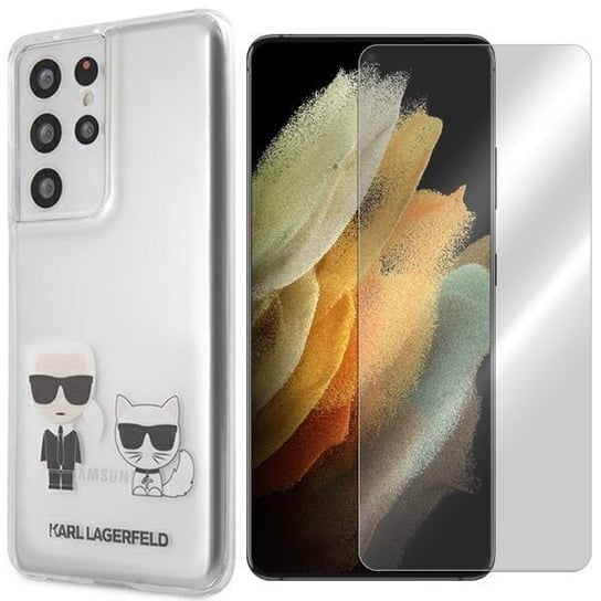 Etui Do Samsung Galaxy S21 Ultra Karl Case + Szkło Karl Lagerfeld
