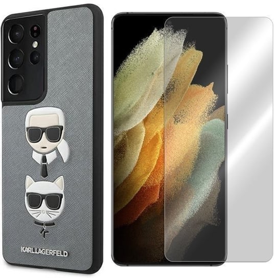 Etui Do Samsung Galaxy S21 Ultra Karl Case + Szkło Karl Lagerfeld