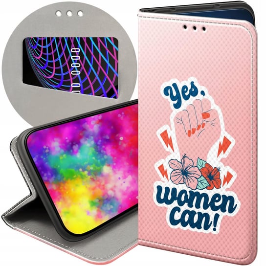 ETUI DO SAMSUNG GALAXY S21 ULTRA WZORY SIŁA KOBIET GIRL POWER FEMINIZM CASE Samsung Electronics