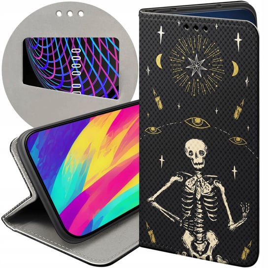 ETUI DO SAMSUNG GALAXY S21 WZORY CZASZKA SZKIELETY MEMENTO MORI GOTYK CASE Samsung Electronics