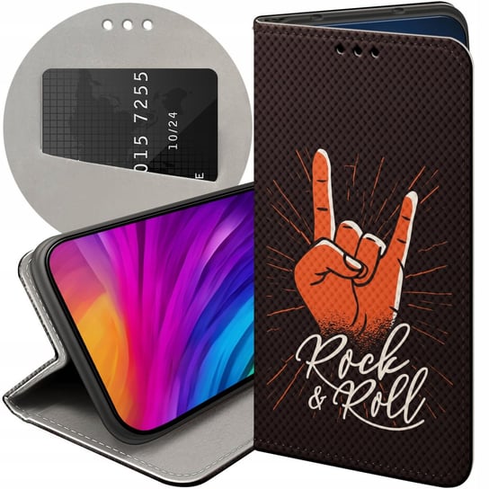 ETUI DO SAMSUNG GALAXY S21 WZORY ROCKOWE ROCK ROCK AND ROLL GITARA PUNK Samsung Electronics