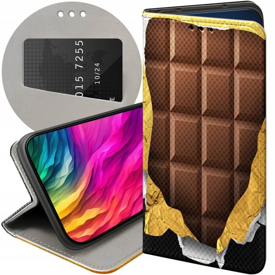 ETUI DO SAMSUNG GALAXY S22 PLUS / S22 PRO WZORY CZEKOLADA CHOCO SŁODYCZE Samsung Electronics