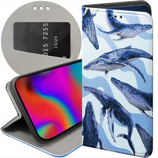 ETUI DO SAMSUNG GALAXY S22 PLUS / S22 PRO WZORY MORZE FALE WODA AQUA CASE Samsung Electronics