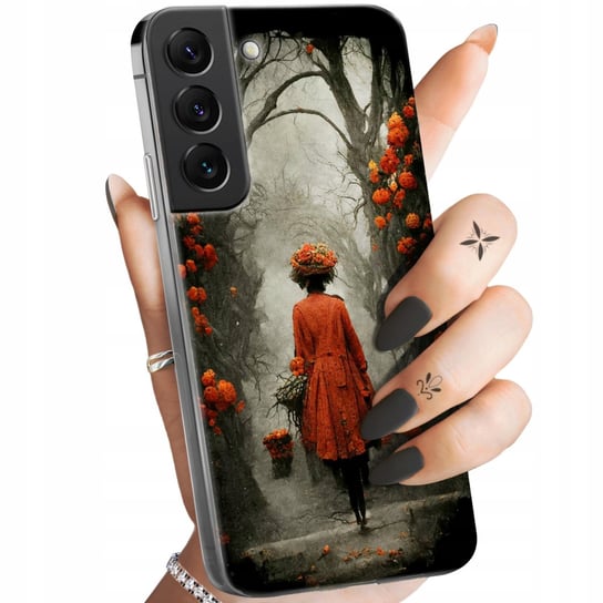 Etui Do Samsung Galaxy S22 Plus Wzory Jesień Liście Autumn Obudowa Case Samsung Electronics