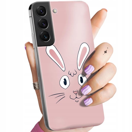 Etui Do Samsung Galaxy S22 Plus Wzory Królik Zając Bunny Obudowa Pokrowiec Samsung