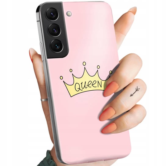 Etui Do Samsung Galaxy S22 Plus Wzory Księżniczka Queen Princess Obudowa Samsung Electronics