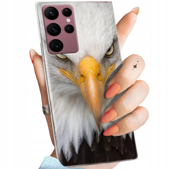 ETUI DO SAMSUNG GALAXY S22 ULTRA WZORY ORZEŁ SOKÓŁ EAGLE OBUDOWA POKROWIEC Samsung Electronics