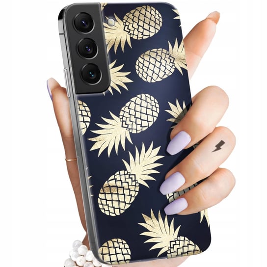 ETUI DO SAMSUNG GALAXY S22 WZORY ANANAS OWOCE EGZOTYCZNE OBUDOWA POKROWIEC Samsung Electronics