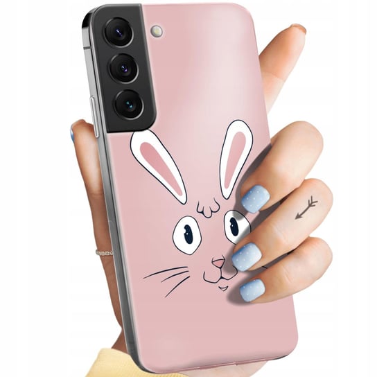 Etui Do Samsung Galaxy S22 Wzory Królik Zając Bunny Obudowa Pokrowiec Case Samsung