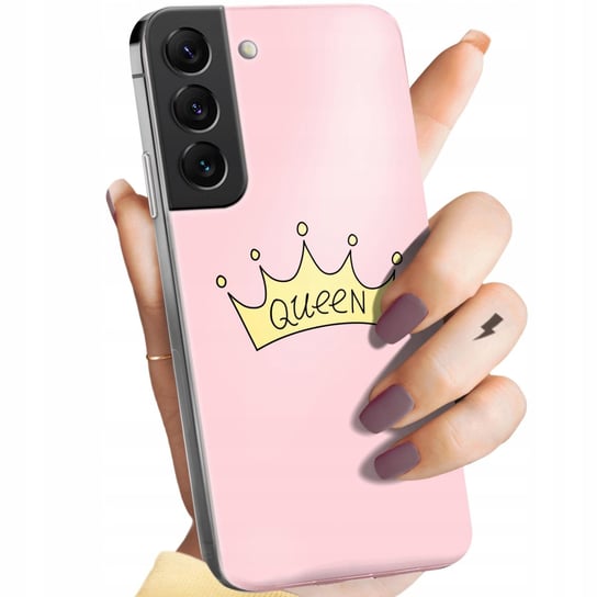 Etui Do Samsung Galaxy S22 Wzory Księżniczka Queen Princess Obudowa Case Samsung
