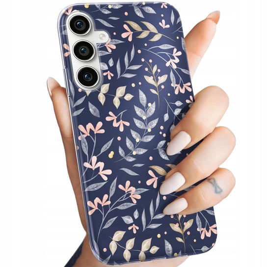 Etui Do Samsung Galaxy S23 Fe Wzory Floral Botanika Bukiety Obudowa Case Samsung