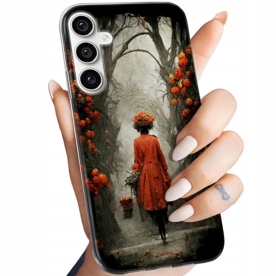 Etui Do Samsung Galaxy S23 Fe Wzory Jesień Liście Autumn Obudowa Pokrowiec Samsung