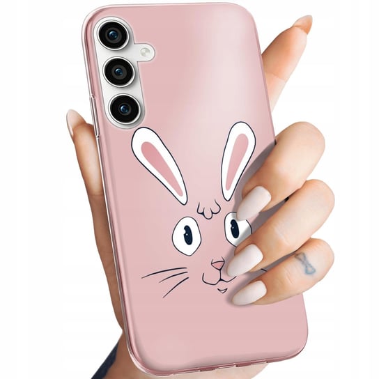 Etui Do Samsung Galaxy S23 Fe Wzory Królik Zając Bunny Obudowa Pokrowiec Samsung