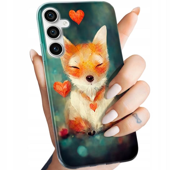 Etui Do Samsung Galaxy S23 Fe Wzory Liski Lisy Fox Obudowa Pokrowiec Case Samsung