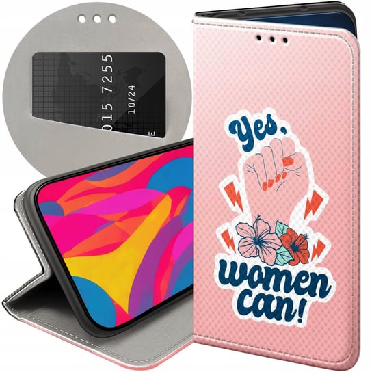 ETUI DO SAMSUNG GALAXY S23 FE WZORY SIŁA KOBIET GIRL POWER FEMINIZM FUTERAŁ Samsung Electronics