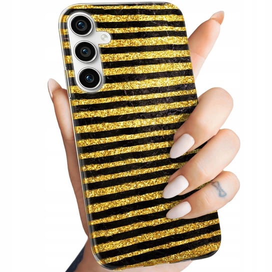 ETUI DO SAMSUNG GALAXY S23 FE WZORY ZŁOTO GOLD RICH OBUDOWA POKROWIEC CASE Samsung