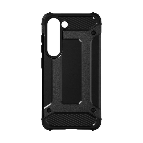 Etui do Samsung Galaxy S23 Hybrid, odporne na wstrząsy 1,8 m 3-D Defender II Series, czarne Avizar