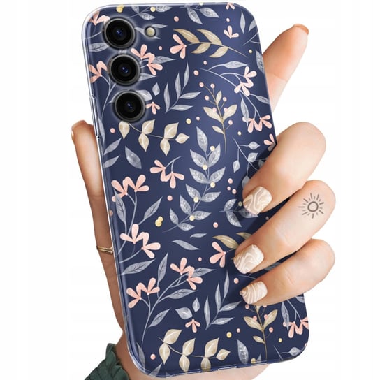 Etui Do Samsung Galaxy S23 Plus Wzory Floral Botanika Bukiety Obudowa Case Samsung