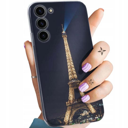 Etui Do Samsung Galaxy S23 Plus Wzory Paryż Francja Eiffel Obudowa Case Samsung Electronics