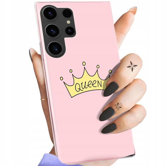Etui Do Samsung Galaxy S23 Ultra Wzory Księżniczka Queen Princess Obudowa Samsung