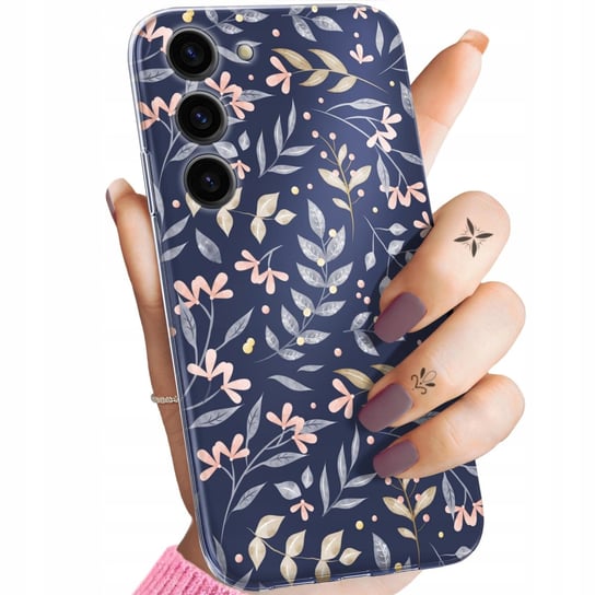 Etui Do Samsung Galaxy S23 Wzory Floral Botanika Bukiety Obudowa Pokrowiec Samsung Electronics