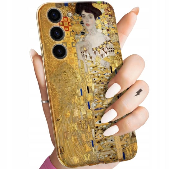Etui Do Samsung Galaxy S23 Wzory Klimt Gustav Pocałunek Obudowa Pokrowiec Samsung