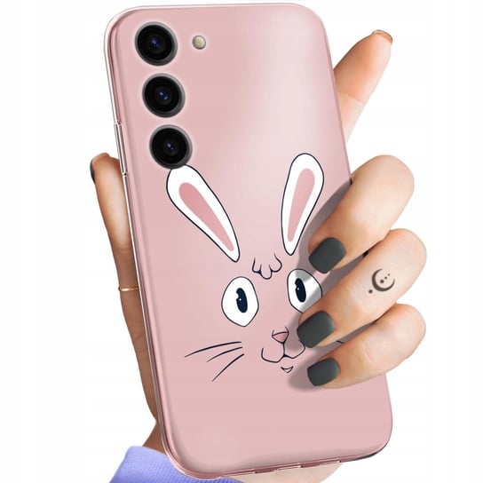 Etui Do Samsung Galaxy S23 Wzory Królik Zając Bunny Obudowa Pokrowiec Case Samsung
