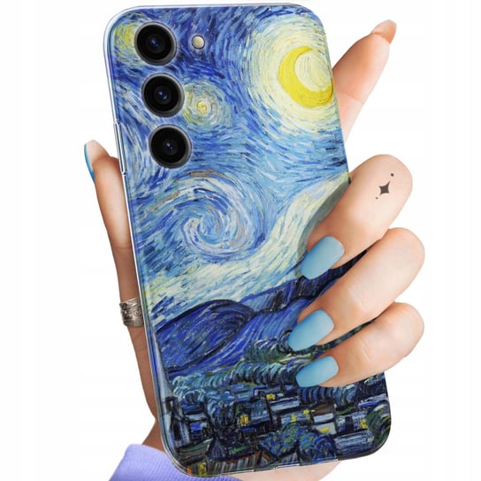 Etui Do Samsung Galaxy S23 Wzory Vincent Van Gogh Van Gogh Gwieździsta Noc Samsung