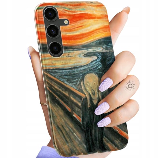 Etui Do Samsung Galaxy S24 Plus Wzory Edvard Munch Krzyk Malarstwo Obudowa Samsung Electronics