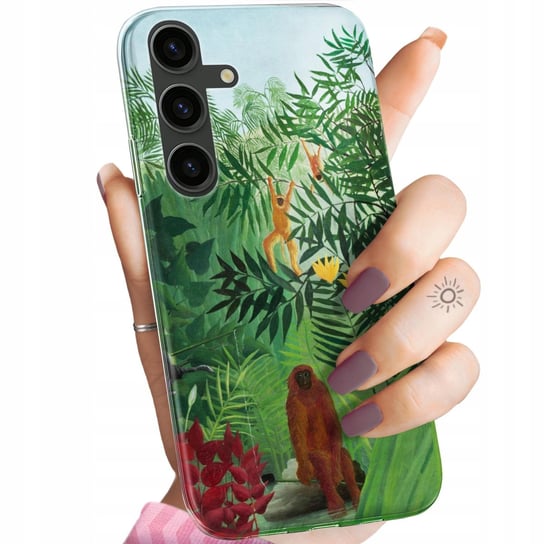 ETUI DO SAMSUNG GALAXY S24 PLUS WZORY HENRI ROUSSEAU PEJZAŻ MALARZ OBUDOWA Samsung Electronics