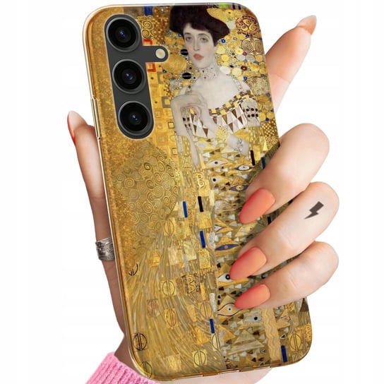 Etui Do Samsung Galaxy S24 Plus Wzory Klimt Gustav Pocałunek Obudowa Case Samsung