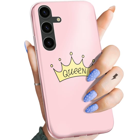 Etui Do Samsung Galaxy S24 Plus Wzory Księżniczka Queen Princess Obudowa Samsung