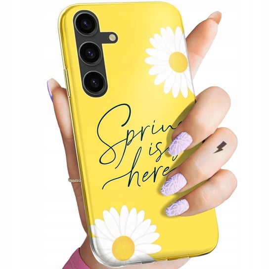 Etui Do Samsung Galaxy S24 Plus Wzory Wiosna Wiosenne Spring Obudowa Case Samsung Electronics