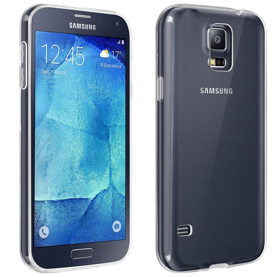 Etui do Samsung Galaxy S5 / S5 Nowe Silikonowe Żelowe Elastyczne 0,3 mm Przezroczyste Avizar