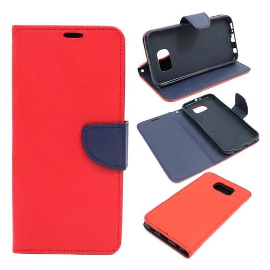 Etui Do Samsung Galaxy S6 Czerwony Fancy Pokrowiec Case GSM-HURT
