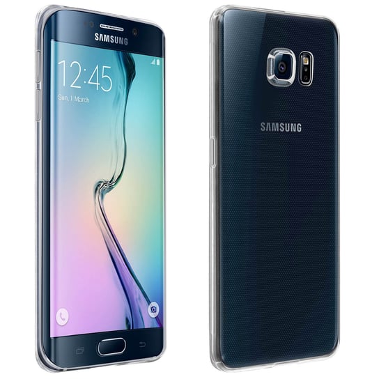 Etui do Samsung Galaxy S6 Edge Żel silikonowy Elastyczne 0,3 mm Przezroczyste Avizar