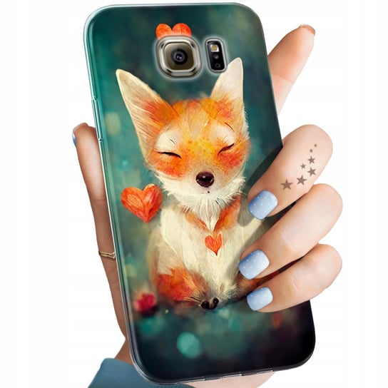 Etui Do Samsung Galaxy S6 Wzory Liski Lisy Fox Obudowa Pokrowiec Case Samsung Electronics