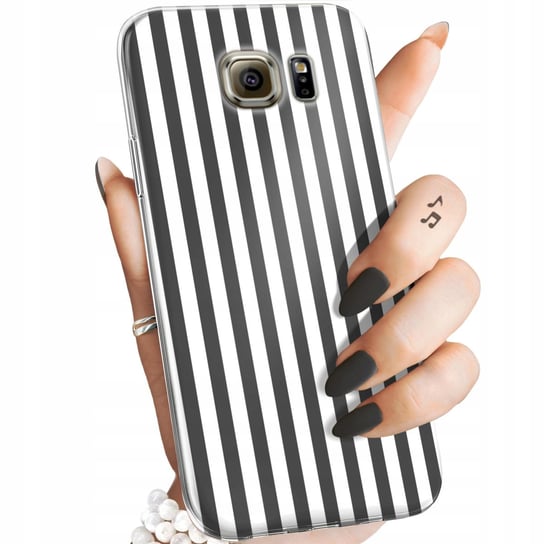 ETUI DO SAMSUNG GALAXY S6 WZORY PASKI LINIE FALE OBUDOWA POKROWIEC CASE Samsung Electronics