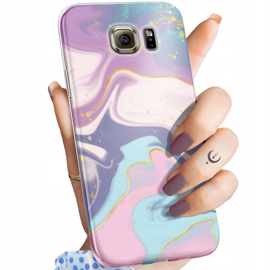 Etui Do Samsung Galaxy S6 Wzory Pastele Ilustracja Kolory Obudowa Pokrowiec Samsung