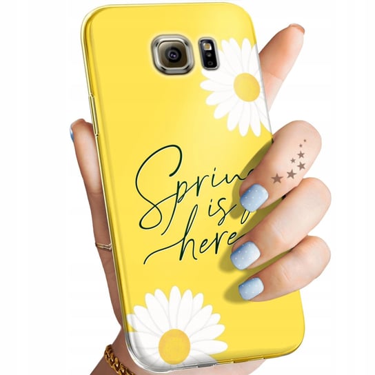 Etui Do Samsung Galaxy S6 Wzory Wiosna Wiosenne Spring Obudowa Pokrowiec Samsung Electronics