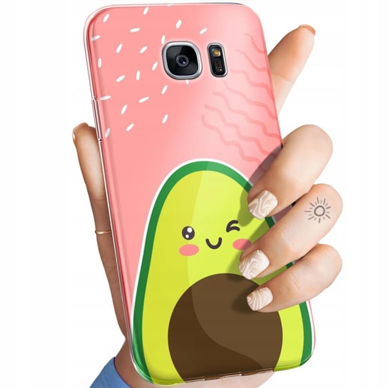 Etui Do Samsung Galaxy S7 Edge Wzory Awokado Avocado Owoc Obudowa Pokrowiec Samsung Electronics