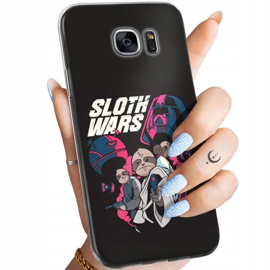 ETUI DO SAMSUNG GALAXY S7 EDGE WZORY GWIEZDNE WOJNY STAR WARS MANDALORIAN Samsung Electronics