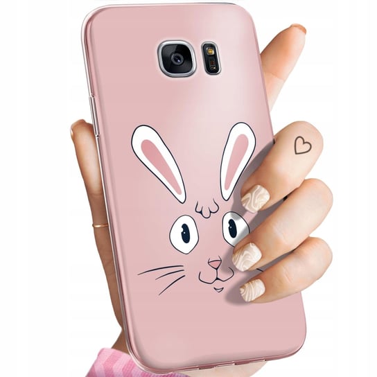 Etui Do Samsung Galaxy S7 Edge Wzory Królik Zając Bunny Obudowa Pokrowiec Samsung
