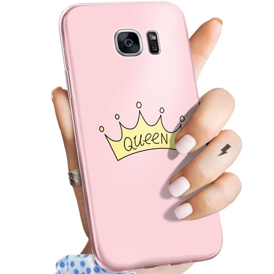 Etui Do Samsung Galaxy S7 Edge Wzory Księżniczka Queen Princess Obudowa Samsung